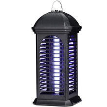 Elektrische muggenverdelger voor binnen- en buitengebruik, insectenval met 1000V hoogspanningsrooster, UV-licht aantrekkingstechnologie, veilig en