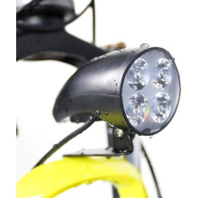Waterdichte fietslamp met 2-in-1 ontwerp, eenvoudig te installeren en te verwijderen, voorlicht voor elektrische scooters voor nachtelijke ritten.