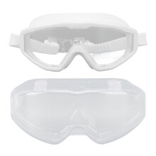 Lunettes de natation pour enfants avec protection UV, verres teintés, monture en silicone légère de qualité supérieure et sangle élastique pour
