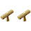 Champagne Gold Drawer Knobs, Solid Brass Construction for Durability and Rust-resistance, 50mm Size Perfect for Kitchen and Bedroom Cabinets 1