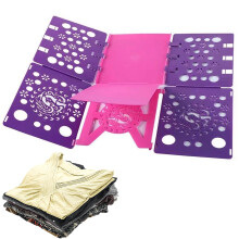 TShirt Folding Board, Special Pattern, Folding Board for Clothes (Pink Purple)