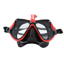Masque de plongée pour adultes, jupe en silicone souple assurant une étanchéité parfaite, verre trempé offrant une vision claire, sangles