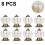 Vintage Elegance Ceramic Cabinet Knobs, Pumpkin Drawer Handles For Kitchen Decor And Wardrobe Pulls 1