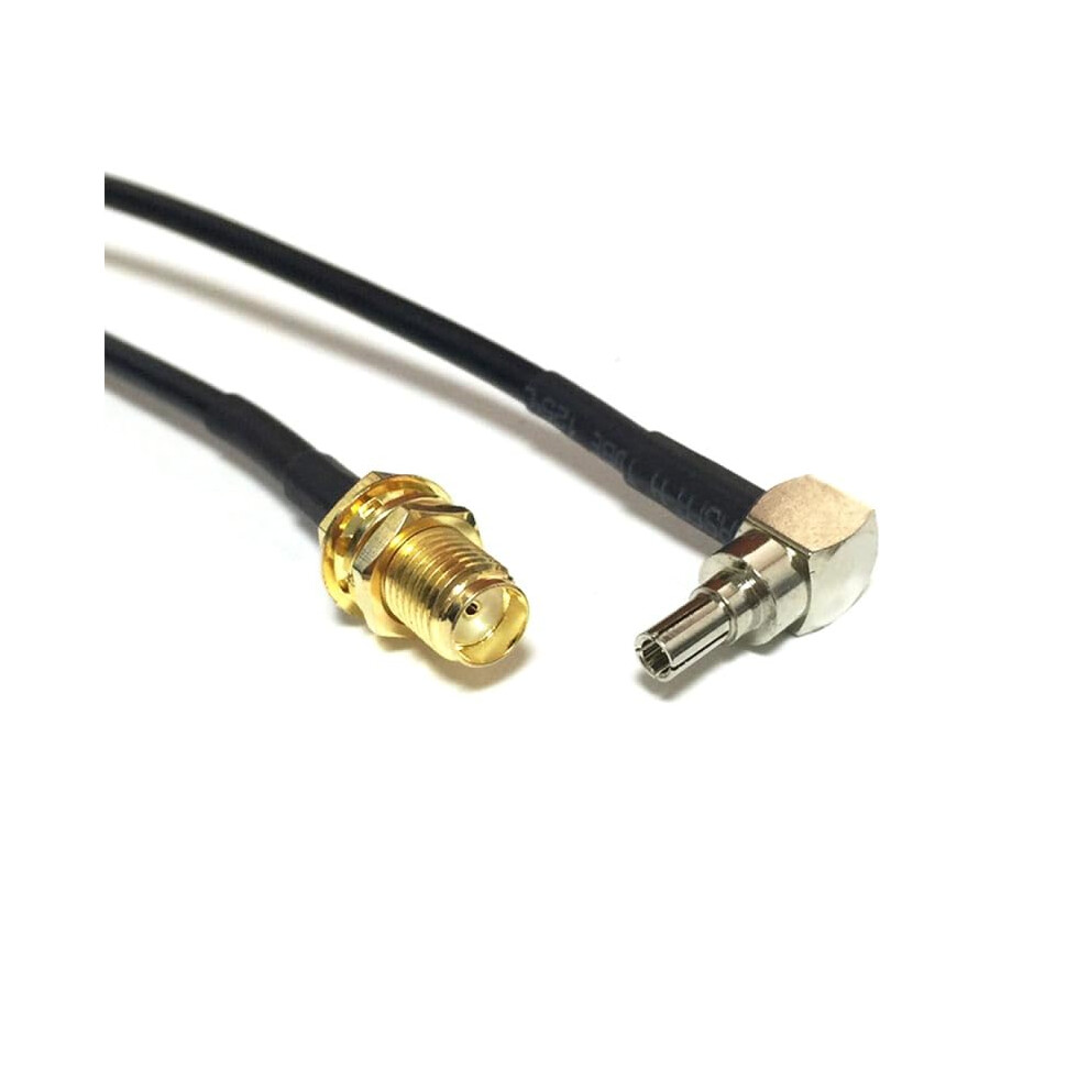 Sma Female Bulkhead To Crc9 Male Right Angle Adapter Cable 15Cm Rg174 For 3G 4G Lte Modem 9001264826444