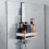 Κομψό καλάθι ντους με γυαλισμένο φινίρισμα από ανοξείδωτο ατσάλι, η εγκατάσταση 2