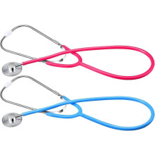 (As show, A) 2 Pieces Kids Stethoscope Toy, Nursing Working Stethoscope for Children Role Play Cute Doctor Pretend Game Accessories