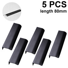 Uniwersalne uchwyty meblowe ze stopu aluminium z ergonomicznym uchwytem