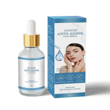 (As show, One size) Hyaluronic Acid Anti-Wrinkle Essence Moisturizer Rice Collagen Vitamin C Face Serum Tightening Skin Rejuvenation Melanin Removal