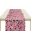 Decorative Iridescents Tablecloth Sequins Table-Pink Color 1