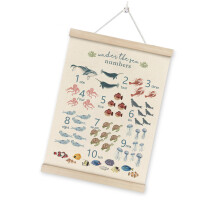 Ocean Animal Themed Number Print Ocean-40 x 60cm Style B