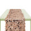 Sequins Glitters Tablecloth Table Runner Table Cloth-Rose Gold 1