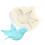 Bird Pattern Silicone Molds Fondant Cake Mold-sparrow bird 5