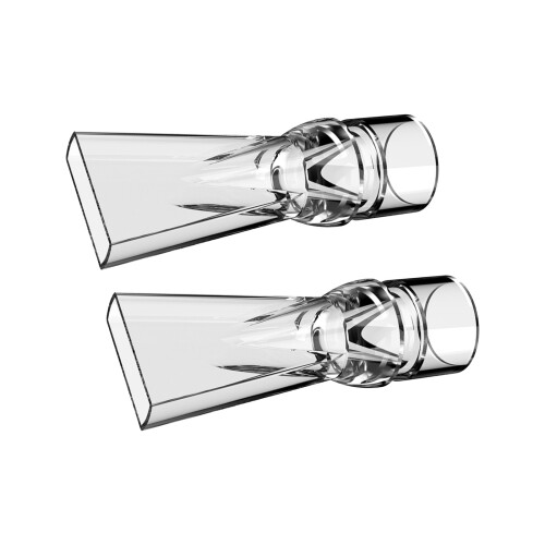 Efficient Fishtanks Water Return Duckbill-Transparent long duc