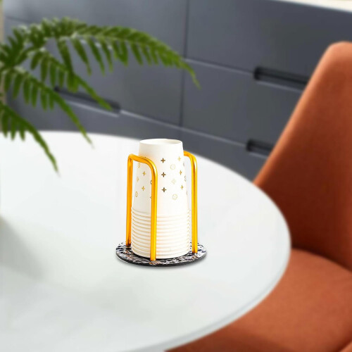 AWHAO Disposable Cardboard Cup Holder, Organizer for Restaurant, Bar, 2