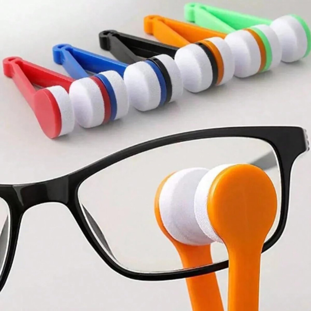 Microfiber Suede Eyeglass Cleaning Cloth Set of 5 Scratch Lens Cleaner for Glasses and Sunglasses