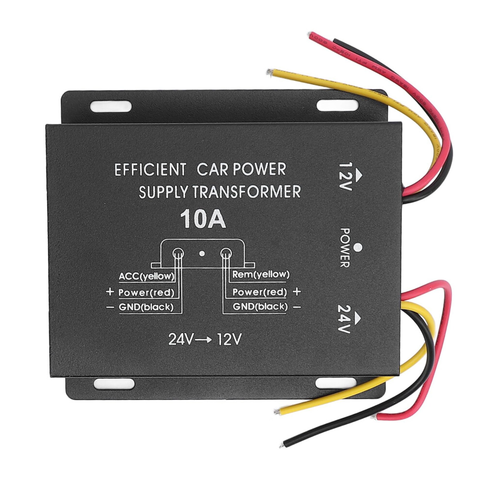 24V To 12V Dc Converter For Trucks, Motorhomes, Suvs, 10A 120W, Durable 9119770632456