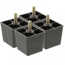 4pcs Furniture Replacement Legs Square Cabinet Heightened Legs Couch Feet Sofa Feet