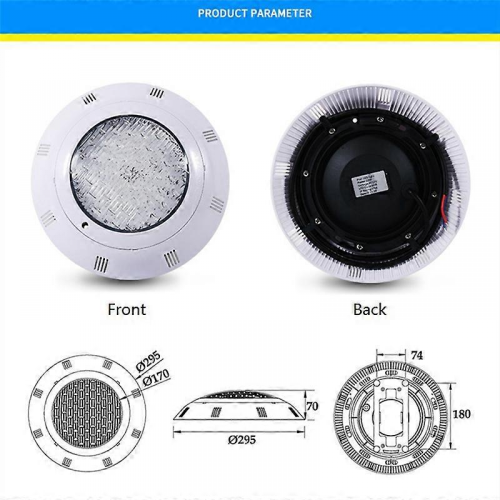 Φως πισίνας 35W Φως πισίνας με τηλεχειριστήριο RGB πολλαπλών χρωμάτων LED εξωτερικ 2