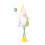 Handmade Plushes Easters Bunnys Gnomes Long Legged-Yellow 1