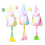 Handmade Plushes Easters Bunnys Gnomes Long Legged-Yellow 2