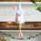 Handmade Plushes Easters Bunnys Gnomes Long Legged-Yellow 6