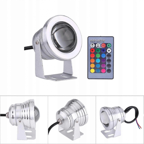 12v 10w Rgb Pond Lighting Silvery White 2