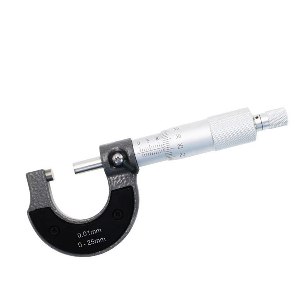 Outside Micrometer Precise Gauge Micrometer 025Mm 0.01Mm Outside Metric Caliper Measurement Micrometer Tool 63 9119770632159