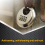 Stainless Steel Round Combination 4 Digit Password Lock Door Security Padlock 5