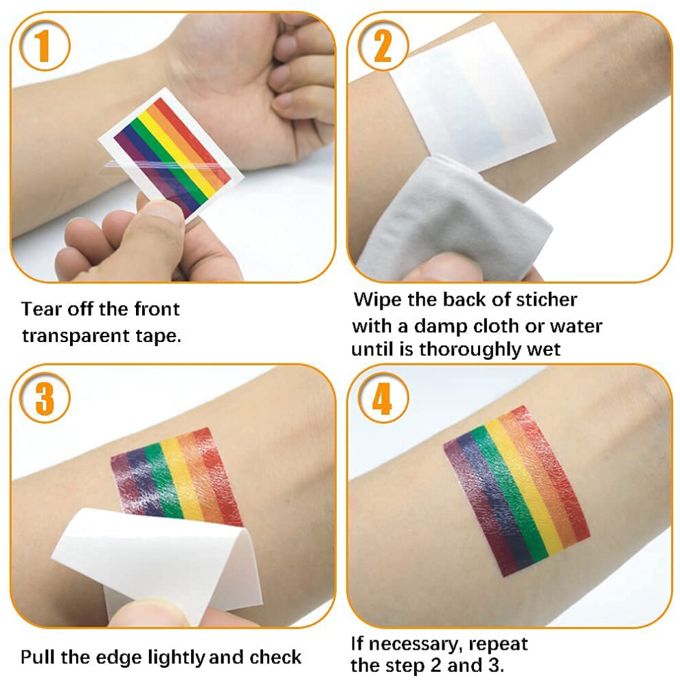 Innovative Pride Car Decal, Reflective Automotive Bumper Stickers, Express Your Support For Lgbtq Pride, 52 Pieces Of Rainbow Symbols For Cars, 9191629249732