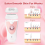 2025 Latest Model Total Coverage Epilator, Electric Tweezing System, Pink 3