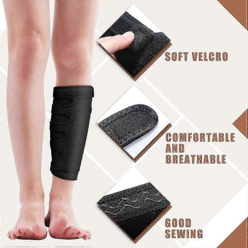 Adjustable Calf Compression Wraps for Lymphedema & Swelling (2-Pack, 5 Straps) 2
