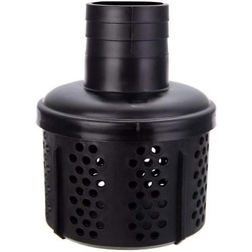 Suction Hose Strainer Filter Suction Hose Sewage Strainer (1pc, black)
