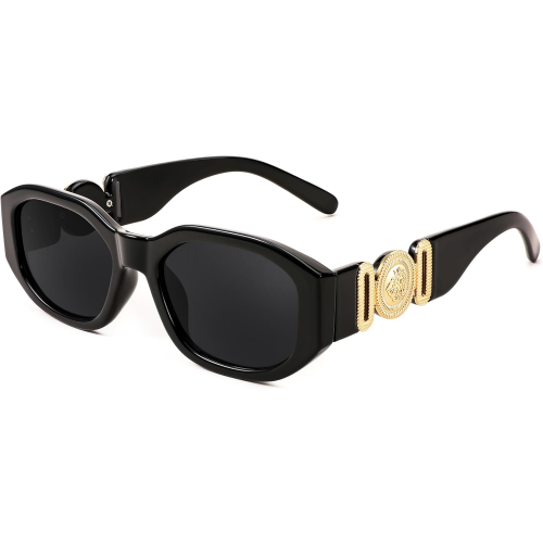 Μοναδικά μικρά γυαλιά ηλίου γυναικών μόδας προσωπικότητα κυρία Medusa Head vintage τε