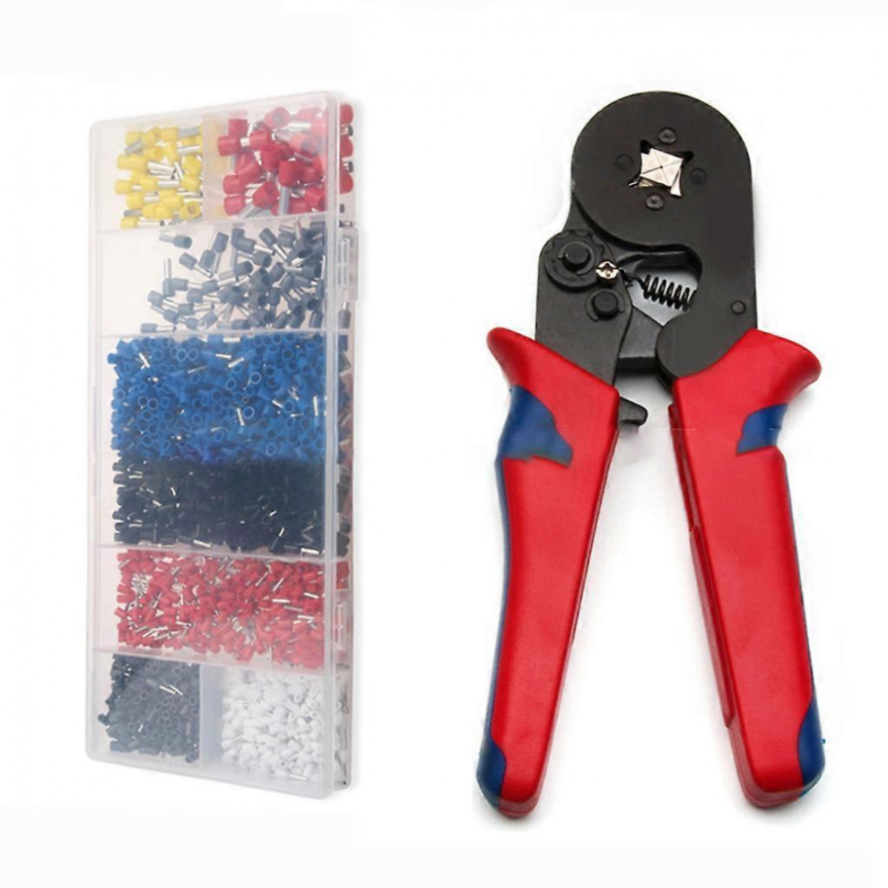 0.25-10Mm Ferrule Crimper Pliers Electrical Terminals Connector Crimping Set 6472608757572