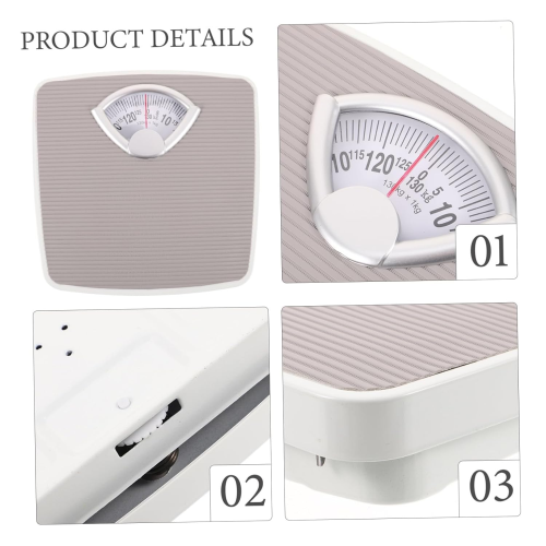 Φορητή ζυγαριά βάρους υψηλής ακρίβειας 130kg τετράγωνη, μηχανική για το σπίτι, το 2