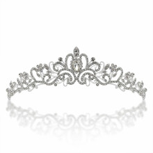 Diadema da ballo per donna, corona con strass di cristallo, facile da usare e della misura giusta per il tuo giorno speciale.