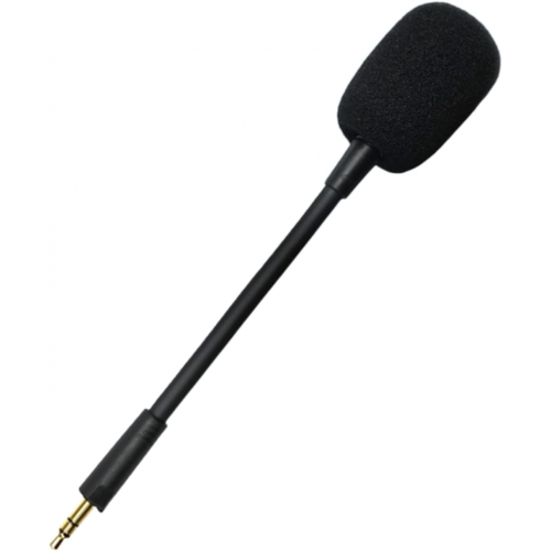 Microfones destacáveis compatíveis com headsets sem fio Razer Barracuda X com capa de espuma.
