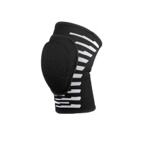 Knee Pads, Knee Pads, Dance Volleyball Knee Pads, NonSlip AntiCollision Sponge, Suitable for Basketball, Knee Pads, Hiking (Black, L)