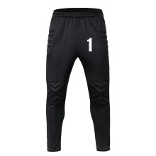 (Pant Custom, L Height 165-170CM) Men Kid 2026 Soccer Goalkeeper Uniform Protective Sponge Long Sleeve Football Training Goalkeeper Top Soccer Jersey