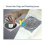 Universal Shower Drain Cover, 90mm/115mm Replacement Plug 3