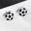 Black Check Designs Mens Cufflinks 2Pcs Brass Formal-Black Grid 6