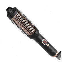 Cepillo térmico de belleza 3 en 1 profesional de iones negativos con dos calentadores PTC.