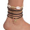 7Pcs Adjustable Sea Shell Starfish Foot Chain-Anklet style two 1