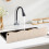 Water Splash Guard  Silicone Suction Stopper, Faucet Protector, Drain Shield 3
