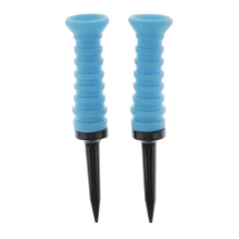 Conjunto de 2 tees de golfe profissionais de plástico - Treinamento Esportivo de Golfe 82mm - Diversos