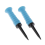2-pack plastic professionele golftees - Golf Sports Training 82mm - Diverse 4