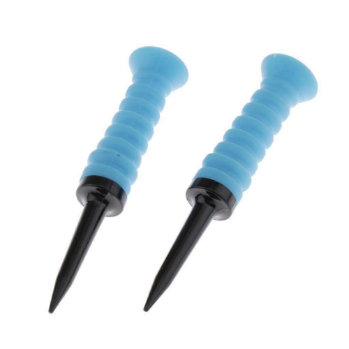2-pack plastic professionele golftees - Golf Sports Training 82mm - Diverse 2