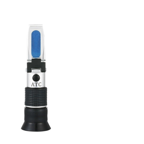 ZuckerBrix Meter Handheld Refractometer 090% ATC for Fruit Juice, Food