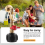 Προσαρμογέας αναπλήρωσης προπανίου με βαλβίδα και μετρητή, γεμίστε φιάλες 1 λίβ 5