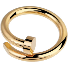 Nail Ring 18k Yellow Gold / White Gold Ring Love Ring For Women Birthday Christmas Gifts